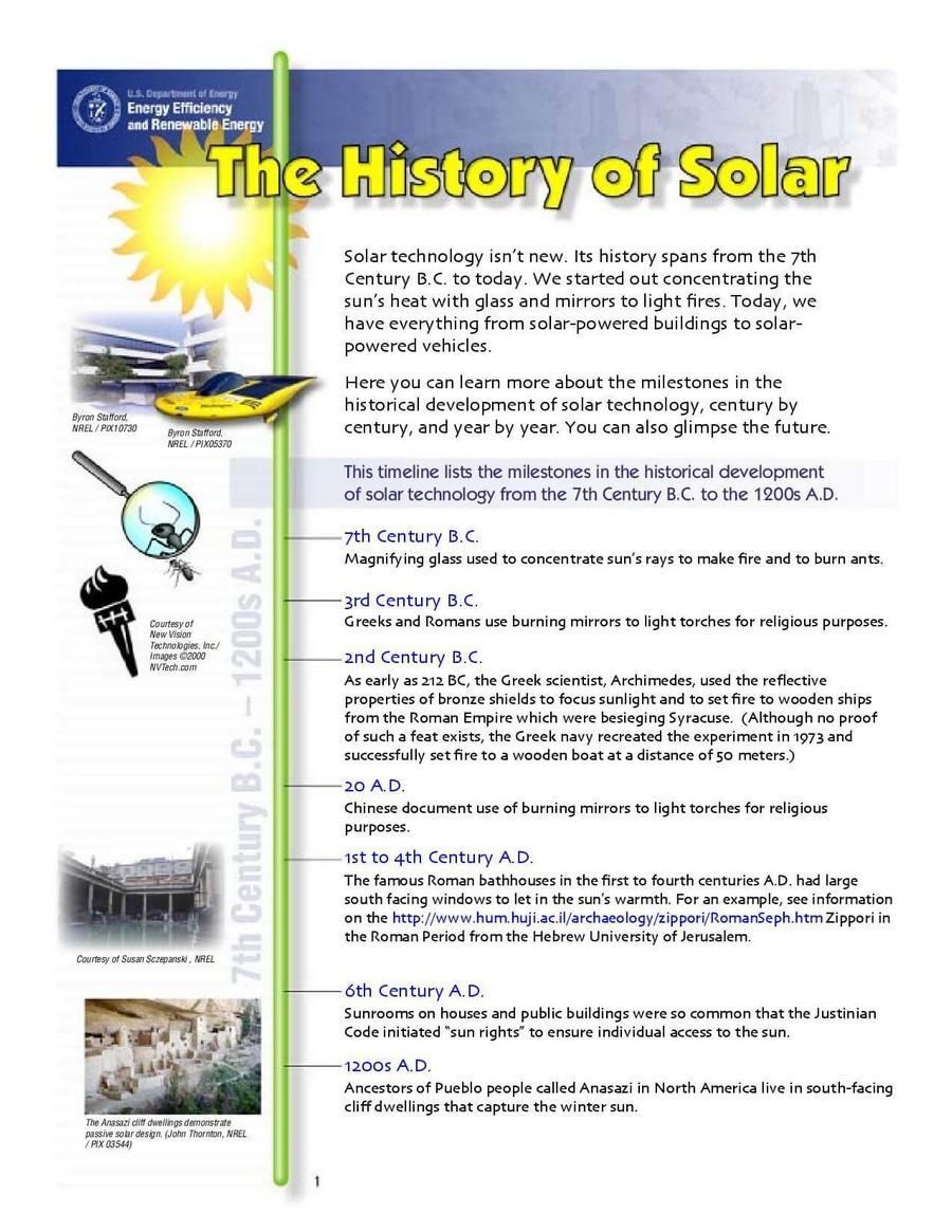 history of pv solar 01