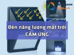 Den nang luong mat troi cam ung