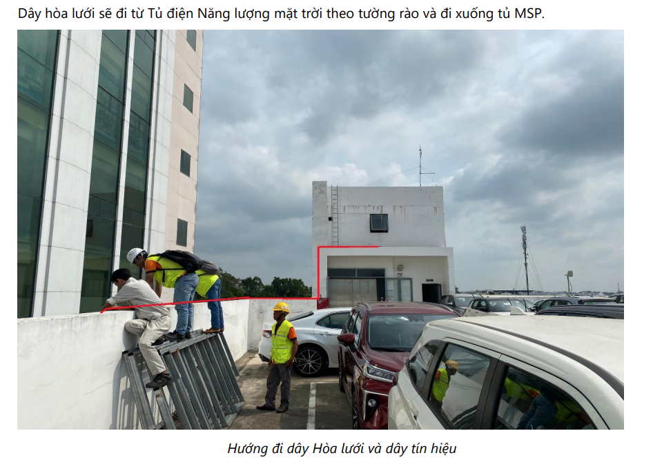 Lắp Điện Mặt Trời Cho Doanh Nghiệp Hệ 150KWP tại Toyota An Giang 20 vi tri day hoa luoi