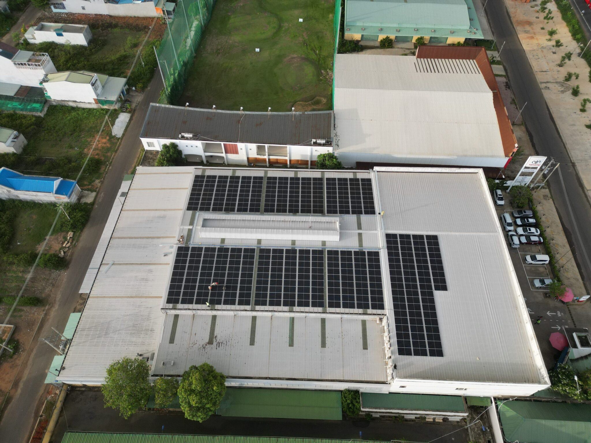 Hệ Thống Điện Mặt Trời Nhà Xưởng Công Suất 278kWp Tại Long An