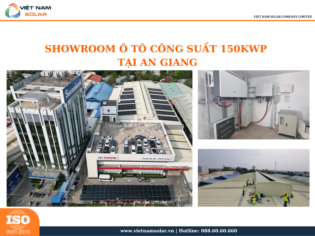 He 150KWP tai Toyota An Giang