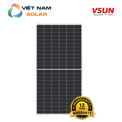 Tấm Pin Năng Lượng Mặt Trời VSun Solar 535-550WP - VSUN535-550-144MH
