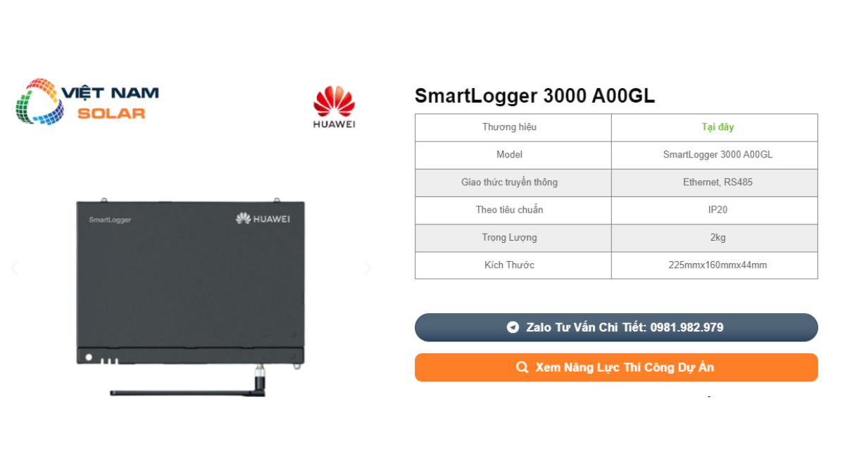 SmartLogger 3000 A00GL 1