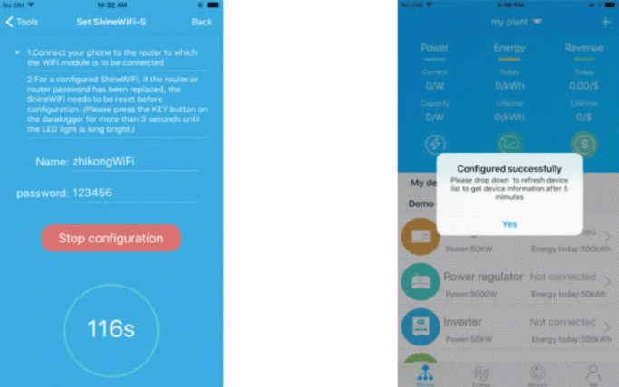 huong dan cach cai dat wifi growatt shine 5