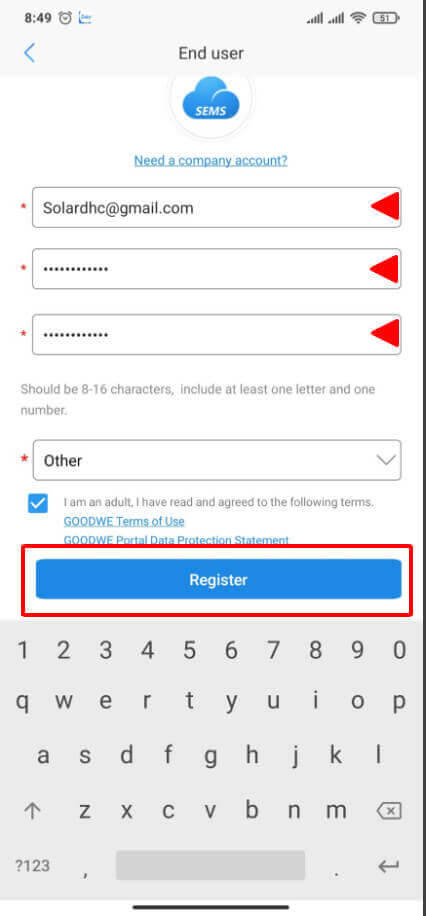 Hướng dẫn cài wifi biến tần Goodwe thông qua ứng dụng thứ 3 4 huong dan cai wifi bien tan goodwe chi tiet 3