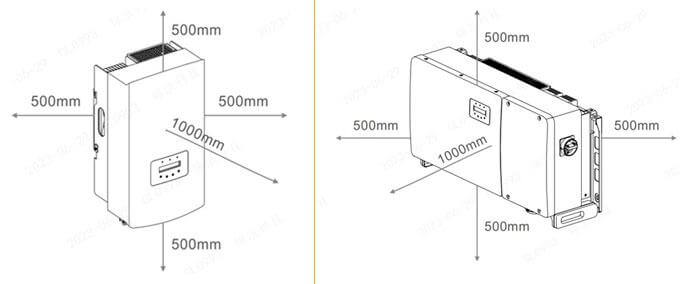 Nguyên nhân và cách xử lý tiếng ồn bất thường từ biến tần hiệu quả 2 Khoảng cách lắp đặt không phù hợp