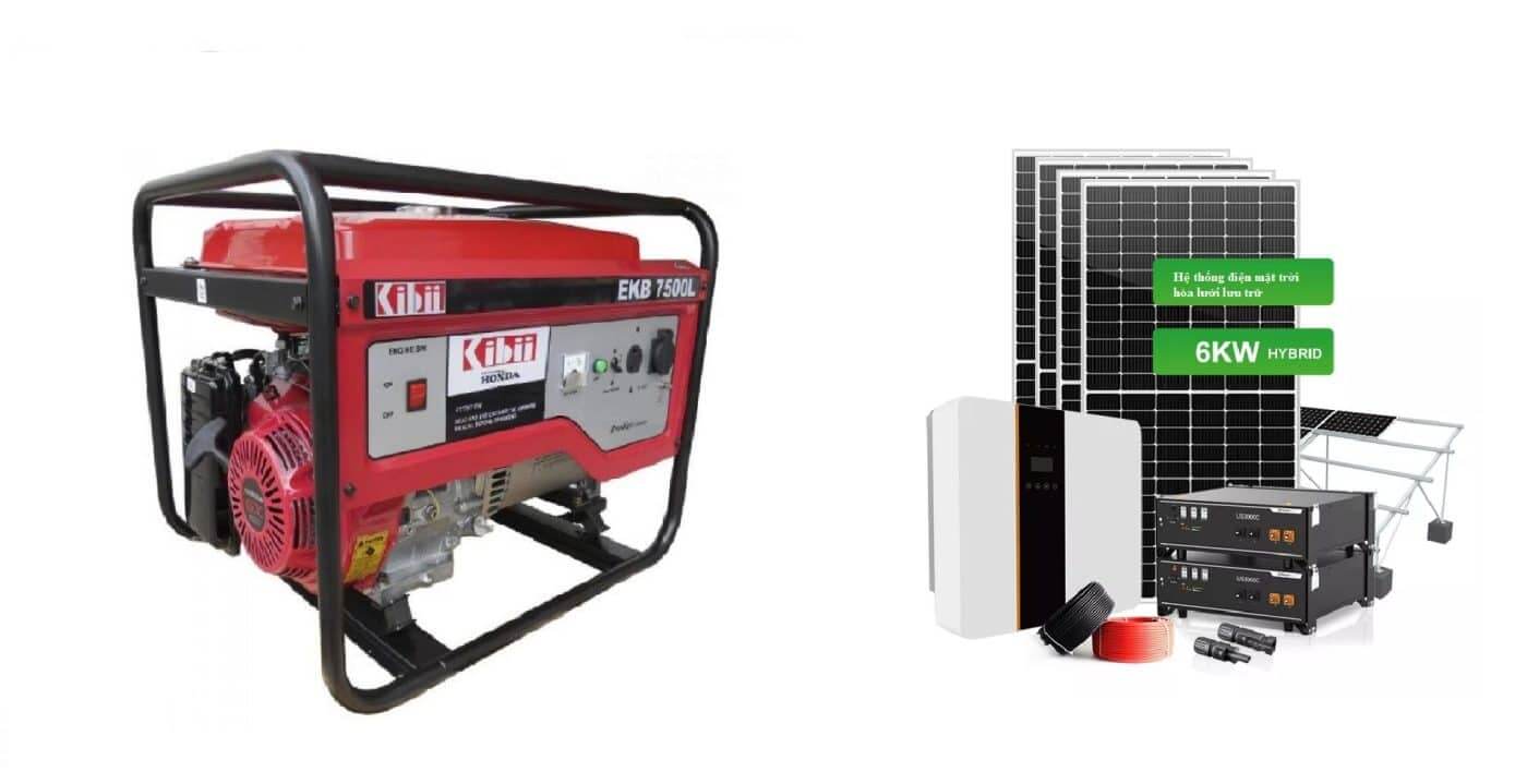 Tại sao nên thay thế máy phát điện truyền thống bằng năng lượng mặt trời
