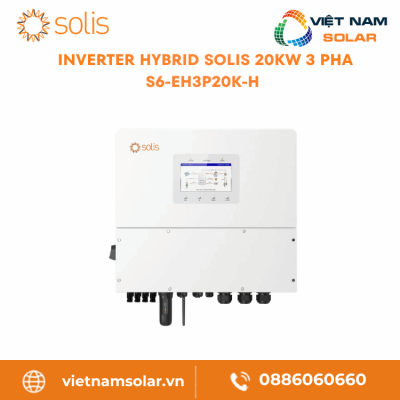 S6-EH3P20K-H - Inverter Hybrid Solis 20KW 3 Pha (Áp Cao)