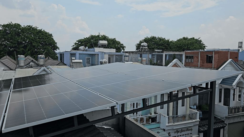 Giá Lắp Điện Mặt Trời Hòa Lưới 10kWp Trả Góp