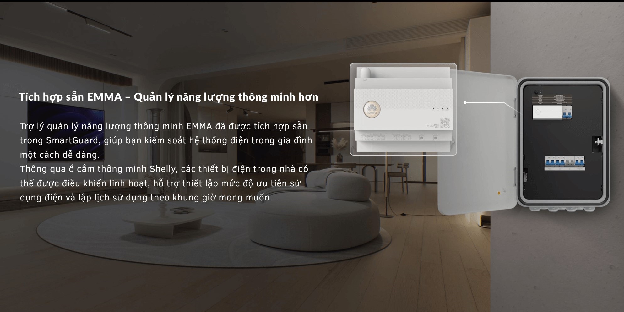 SmartGuard-63A-S0 - Tủ Điện Huawei 1 Pha Chuyển nguồn 7 viet nam solar dien mat troi dan dung 4 3