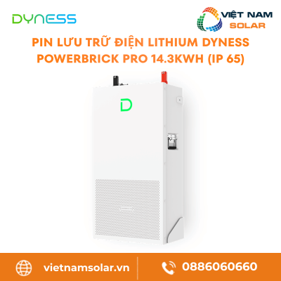 PowerBrick Pro - Pin Lưu Trữ Điện Lithium Dyness PowerBrick Pro 14.3kWh (IP 65)