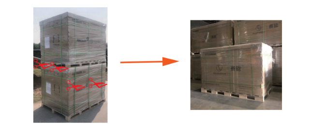 Unpacking - Hướng Dẫn Mở Kiện Và Dỡ Hàng Tấm Pin Năng Lượng Mặt Trời AIKO Solar 3 Huong Dan Mo Kien Va Do Hang Tam Pin Nang Luong Mat Troi AIKO Solar 2