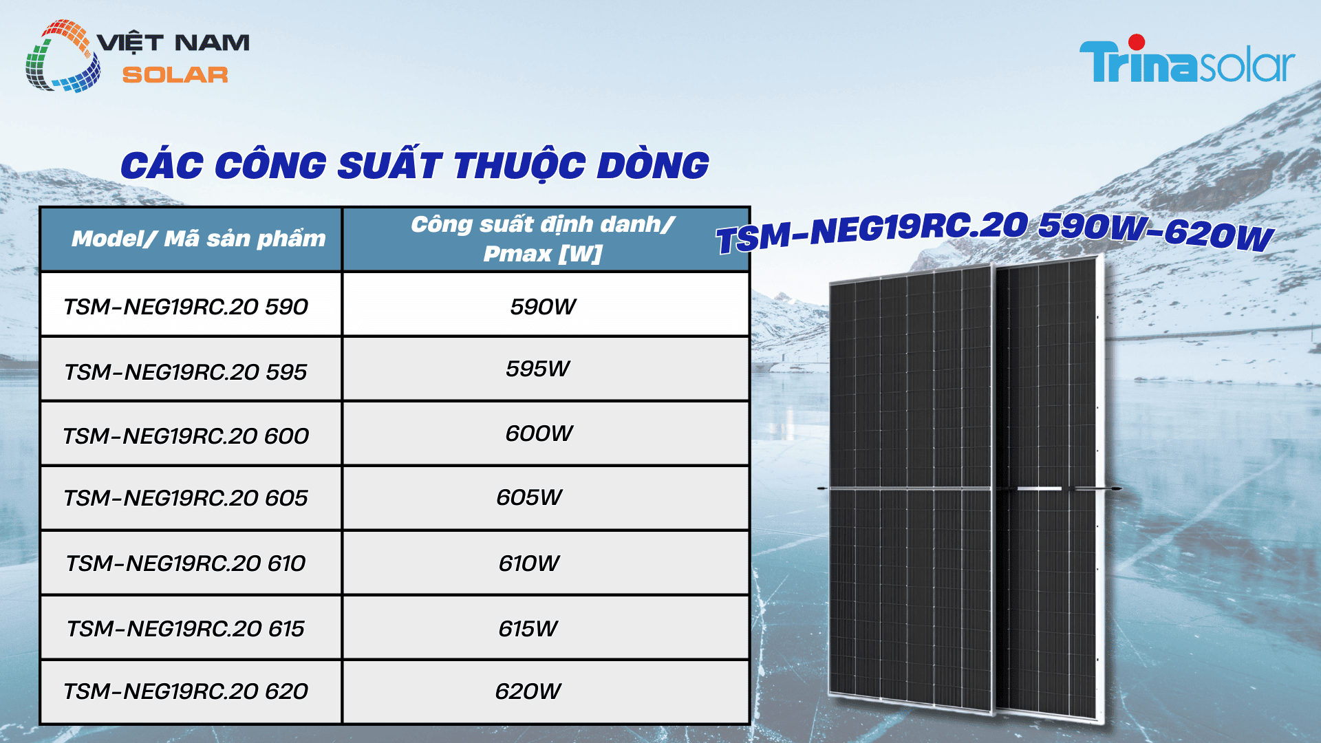 TSM NEG19RC.20 590W 620W 1