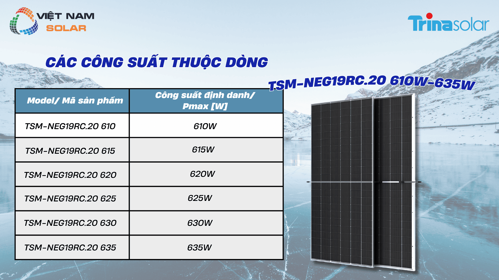 TSM NEG19RC.20 610W 635W 1 1