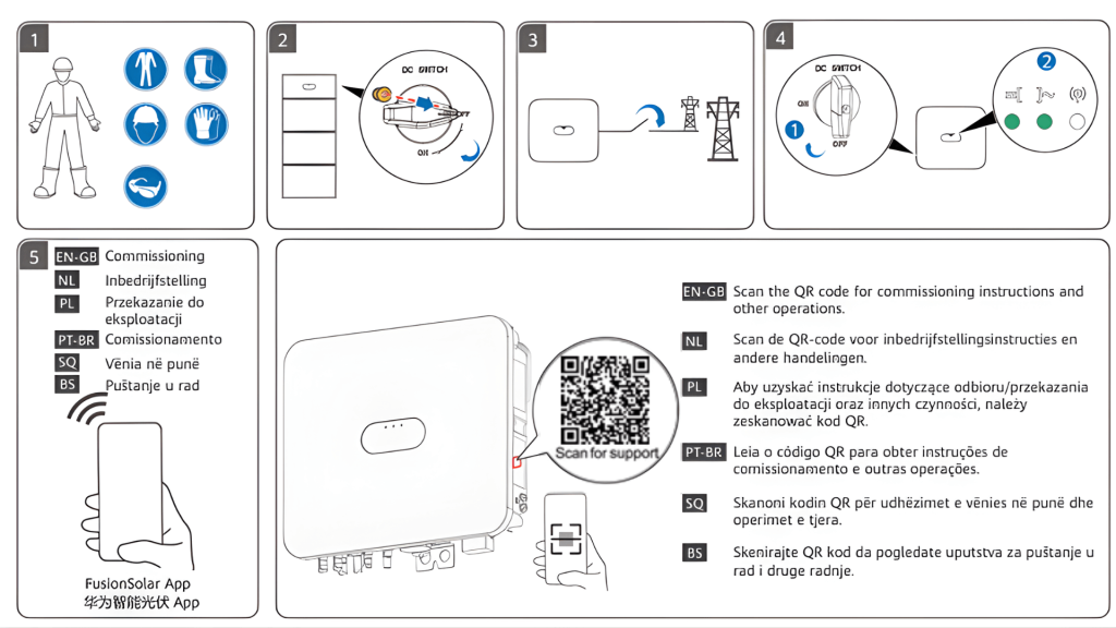 Sun2000-5K-LB0: Manual - Hướng Dẫn Cài Đặt Kỹ Thuật Inverter Hybrid Huawei 5kW 1 Pha 9 dienmattroi vietnamsolar 12 1