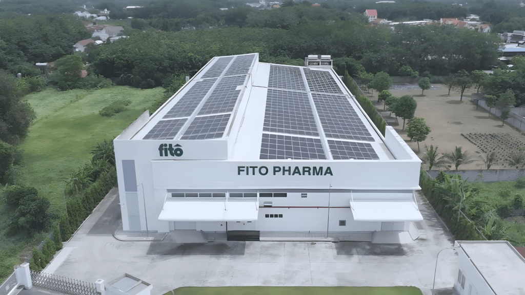 Lắp Điện Mặt Trời Doanh Nghiệp Công Suất 718kWp – FITO PHARMA Tiết Kiệm 2 Tỷ Mỗi Năm