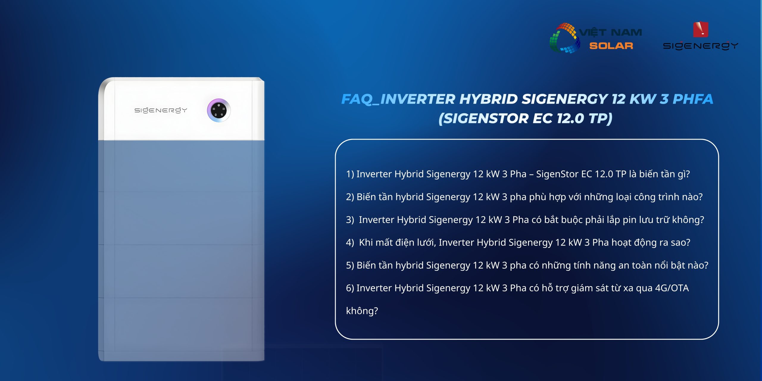 SigenStor EC 12.0 TP - Inverter Hybrid Sigenergy 12 kW 3 Pha 3 inverter hybrid sigenergy 12 kw 3 pha sigenstor ec 12 tp 3 1 scaled