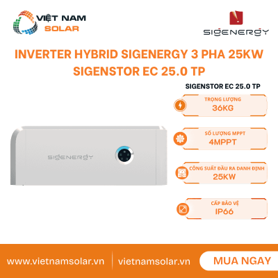 SigenStor EC 25.0 TP - Inverter Hybrid Sigenergy 25 kW 3 Pha