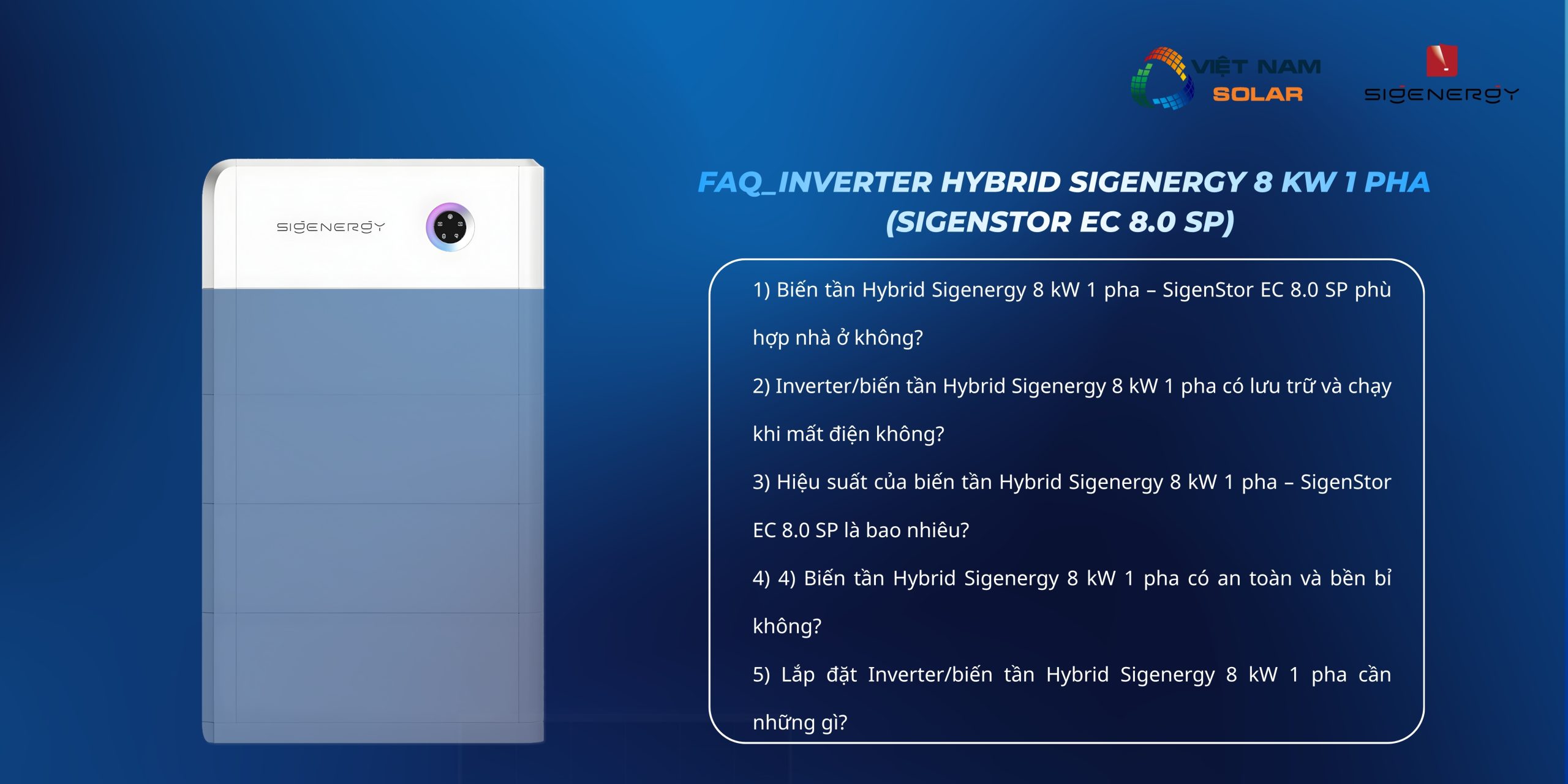 SigenStor EC 8.0 SP - Inverter Hybrid Sigenergy 8 kW 1 Pha 3 inverter hybrid sigenergy 8 kw 1 pha sigenstor ec 8 0 sp 3 1 scaled