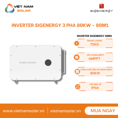 Sigen PV 80M1 - Inverter Hòa Lưới Sigenergy 80 kW 3 Pha