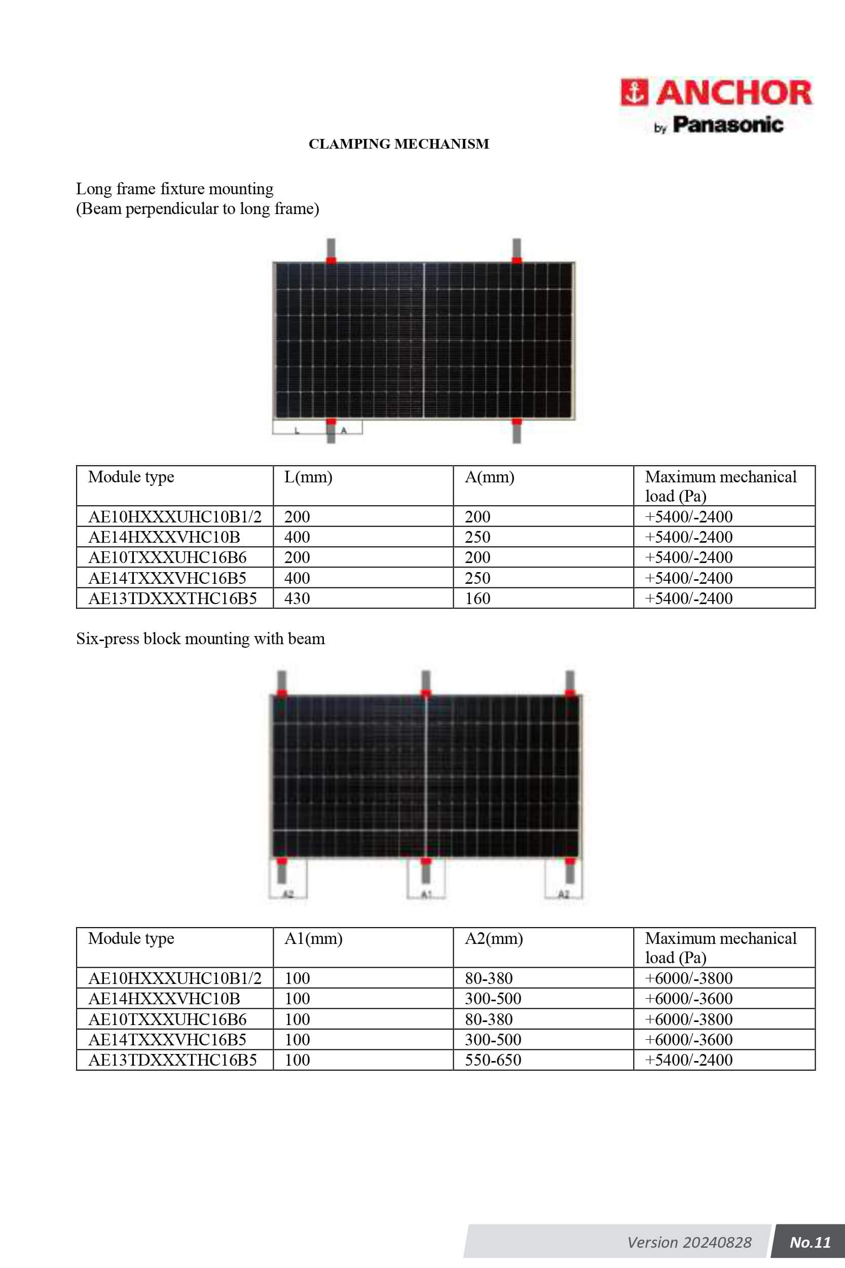 Manual: Hướng dẫn thi công và lắp đặt tấm pin năng lượng mặt trời Panasonic 6 viet nam solar dien mat troi huong dan lap dat tam pin panasonic 11