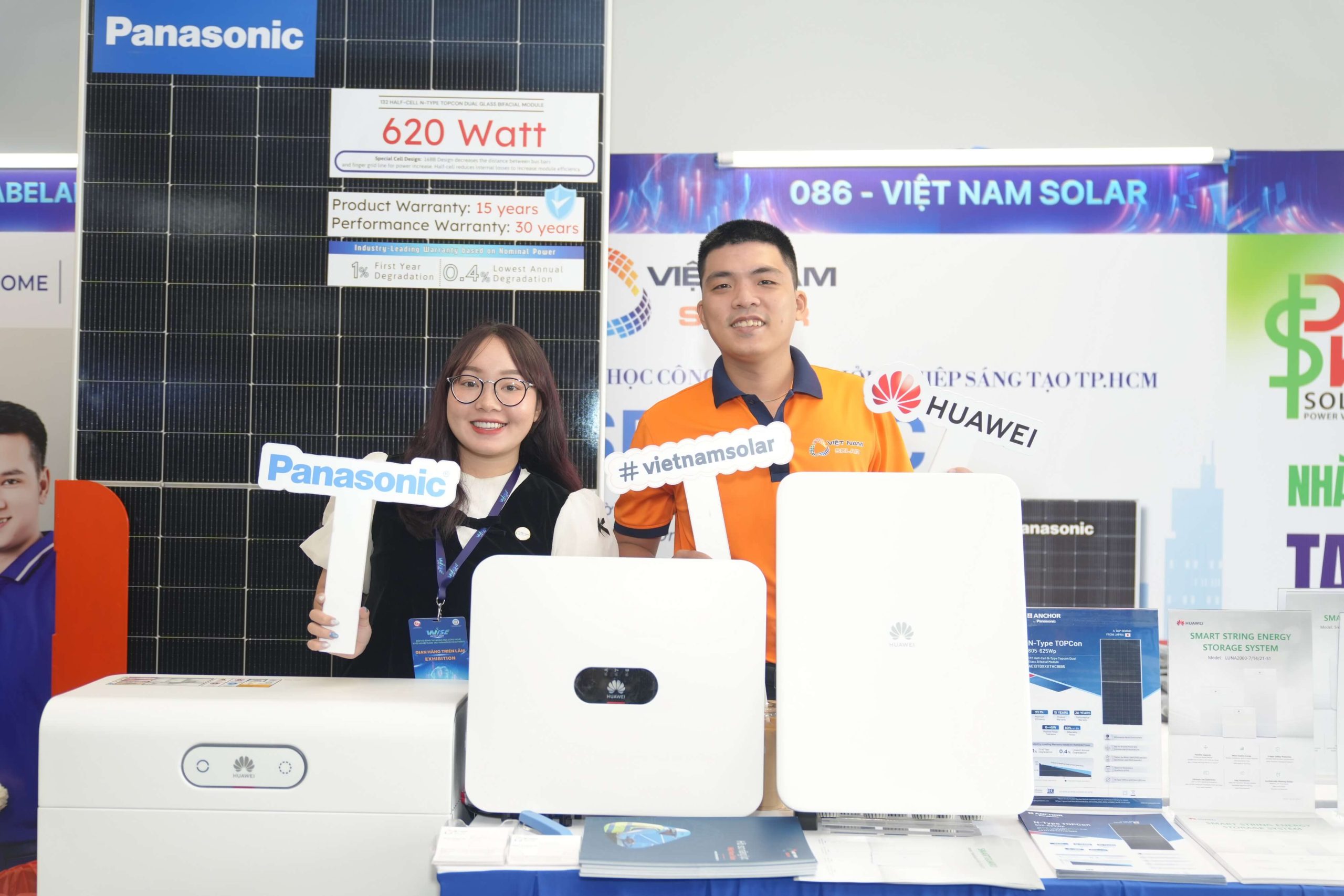 viet nam solar dien mat troi su kien wise hcmc 2025 panasonic huawei 3 scaled