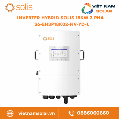 S6-EH3P18K02-NV-YD-L - Inverter Hybrid Solis 18KW 3 Pha