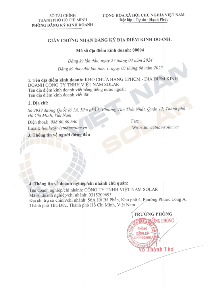 ddkd04 kho chua hang ba diem 1 2939 QL1 quan 12 viet nam solar