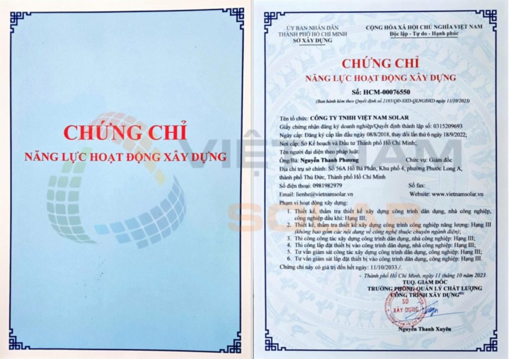 giay phep hoat dong xay dung viet nam solar