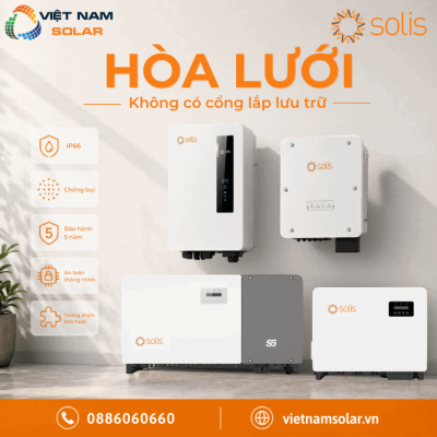 Inverter Solis Hòa Lưới