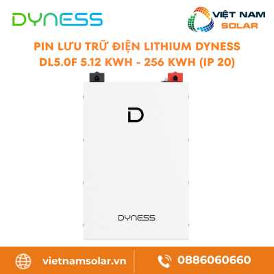 DL5.0F - Pin Lưu Trữ Điện Lithium Dyness DL5.0F 5.12 kWh - 256 kWh (IP 20)