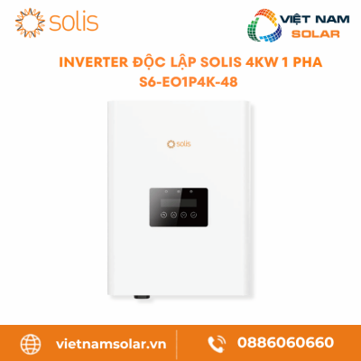 S6-EO1P4K-48 - Inverter Độc lập Solis 4KW 1 Pha ( Áp Thấp)